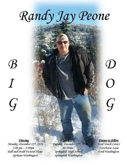 Obituary of Randy Peone