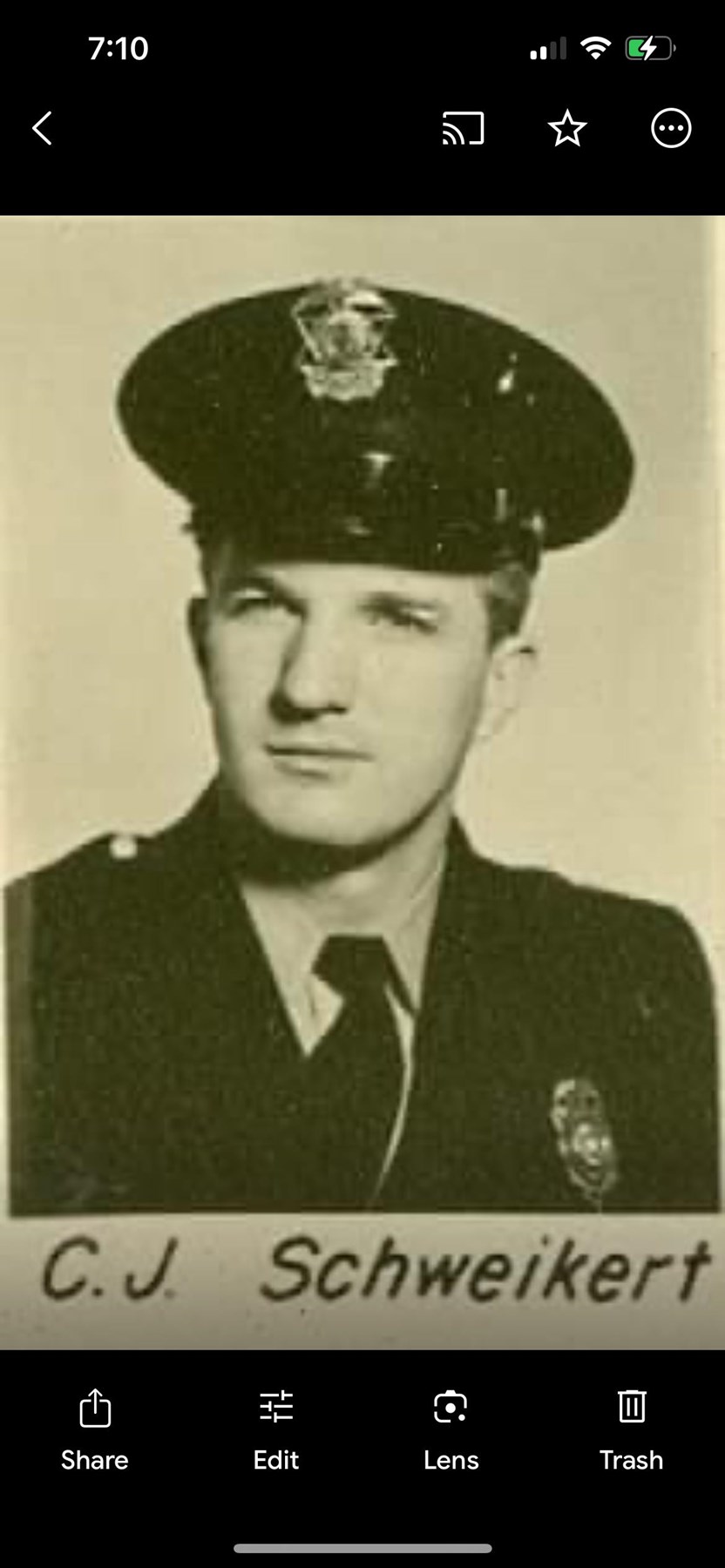 Obituary of Charles Julian Schweikert