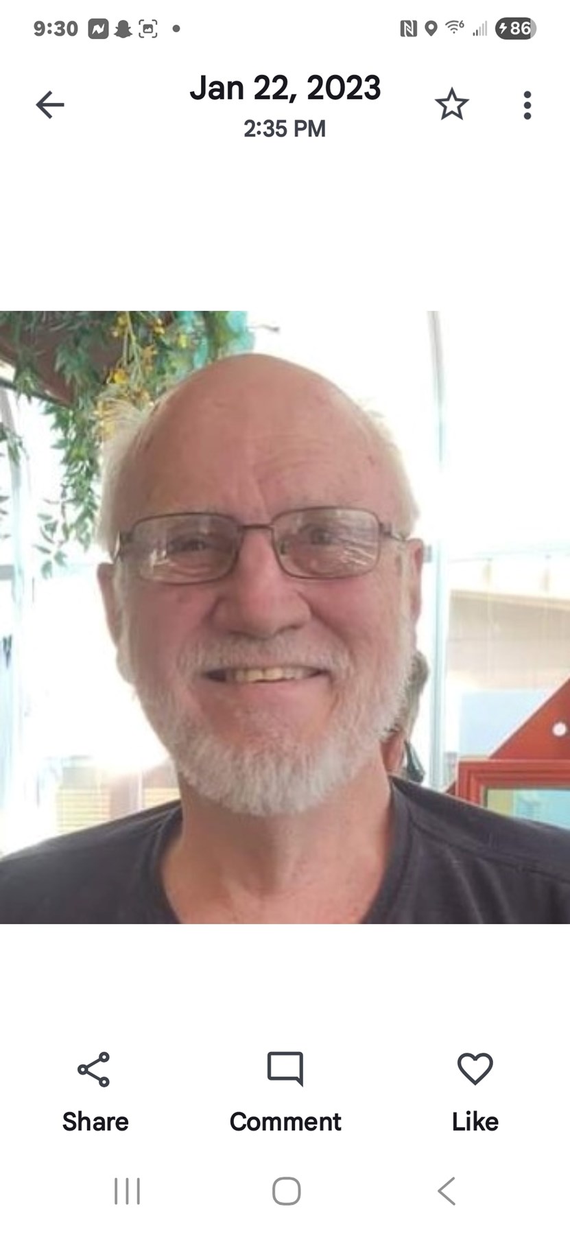 Avis de décès de David Boyd Weber