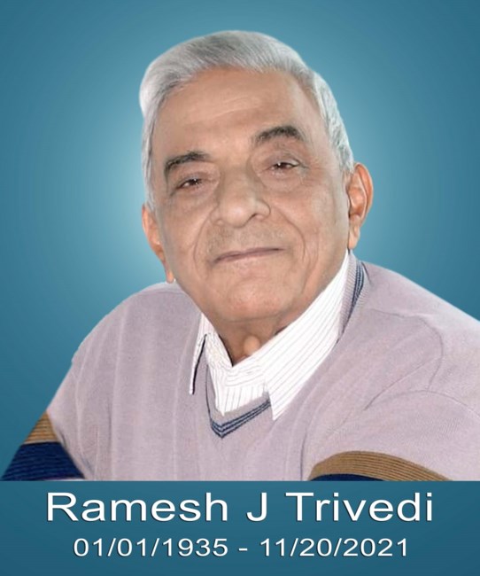 Obituary of Ramesh Jeshanker Trivedi