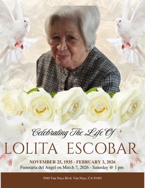 Obituary of Lolita M. Escobar