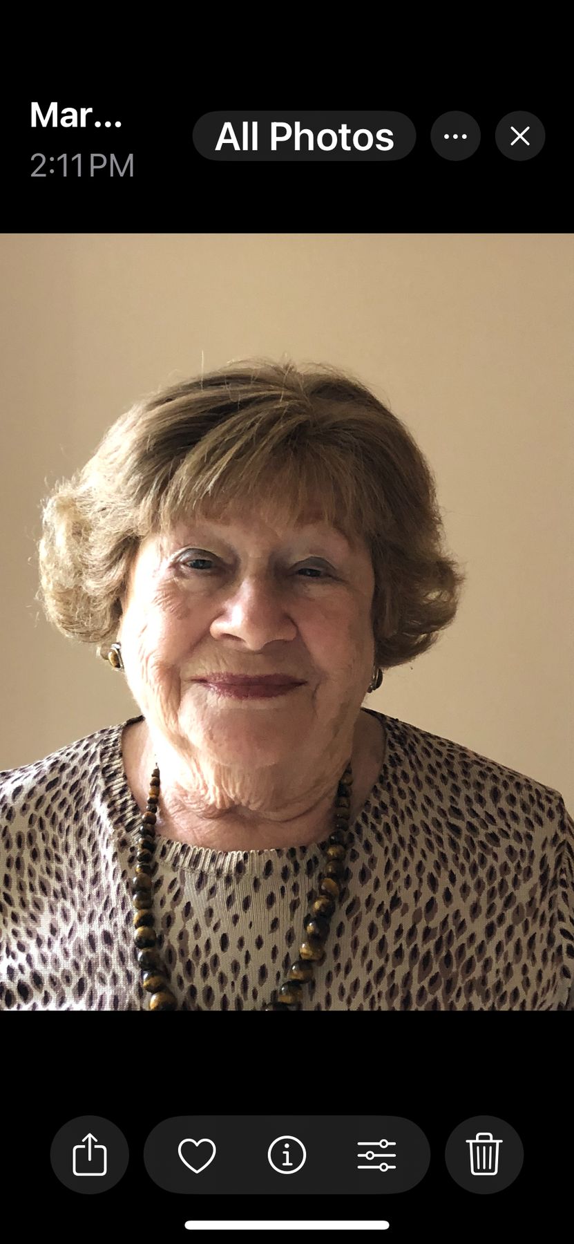 Obituary of Arlene Rosalie Olshin