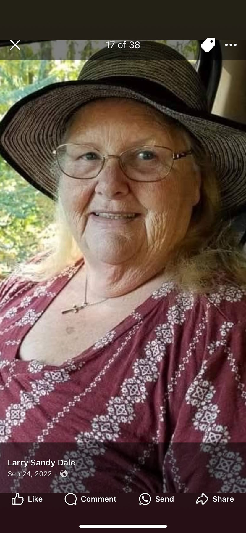 Obituario de Sandra Lee Dale