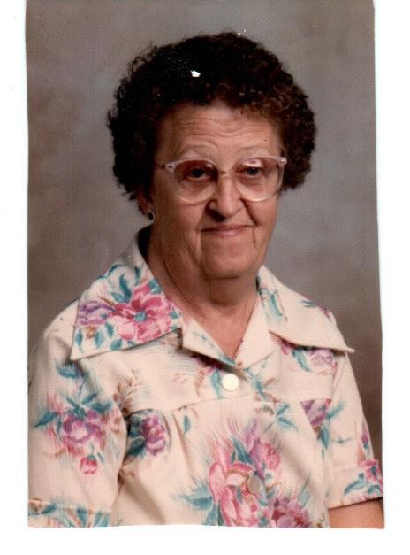 Avis de décès de Mary Irene Eddington