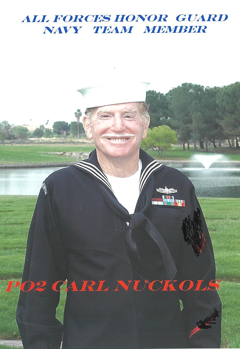 Avis de décès de Carl Dudley Nuckols