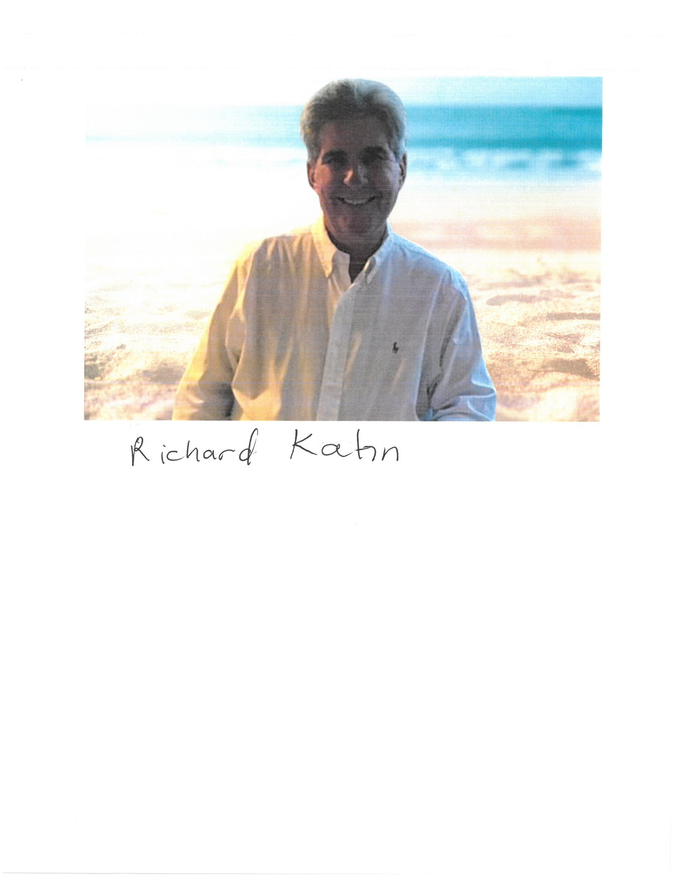 Obituary of Richard Michael Kahn