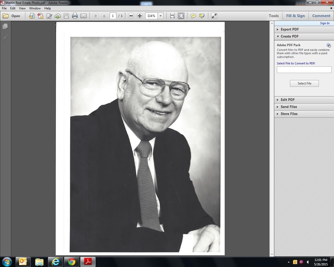 Obituary of Martin Leland Gustavson