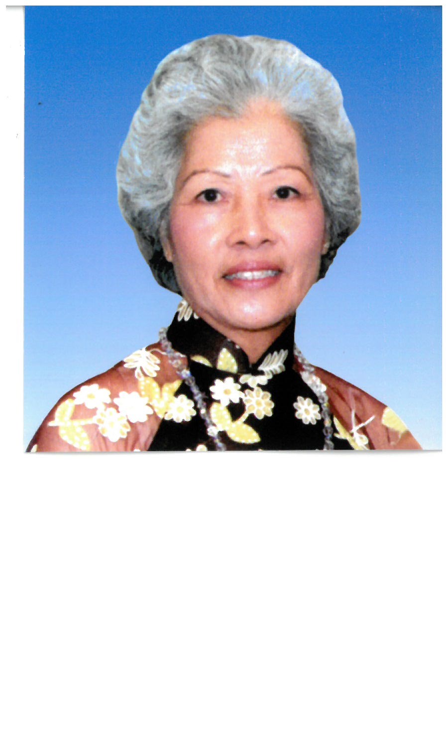 Avis de décès de Uyen Thi Nguyen