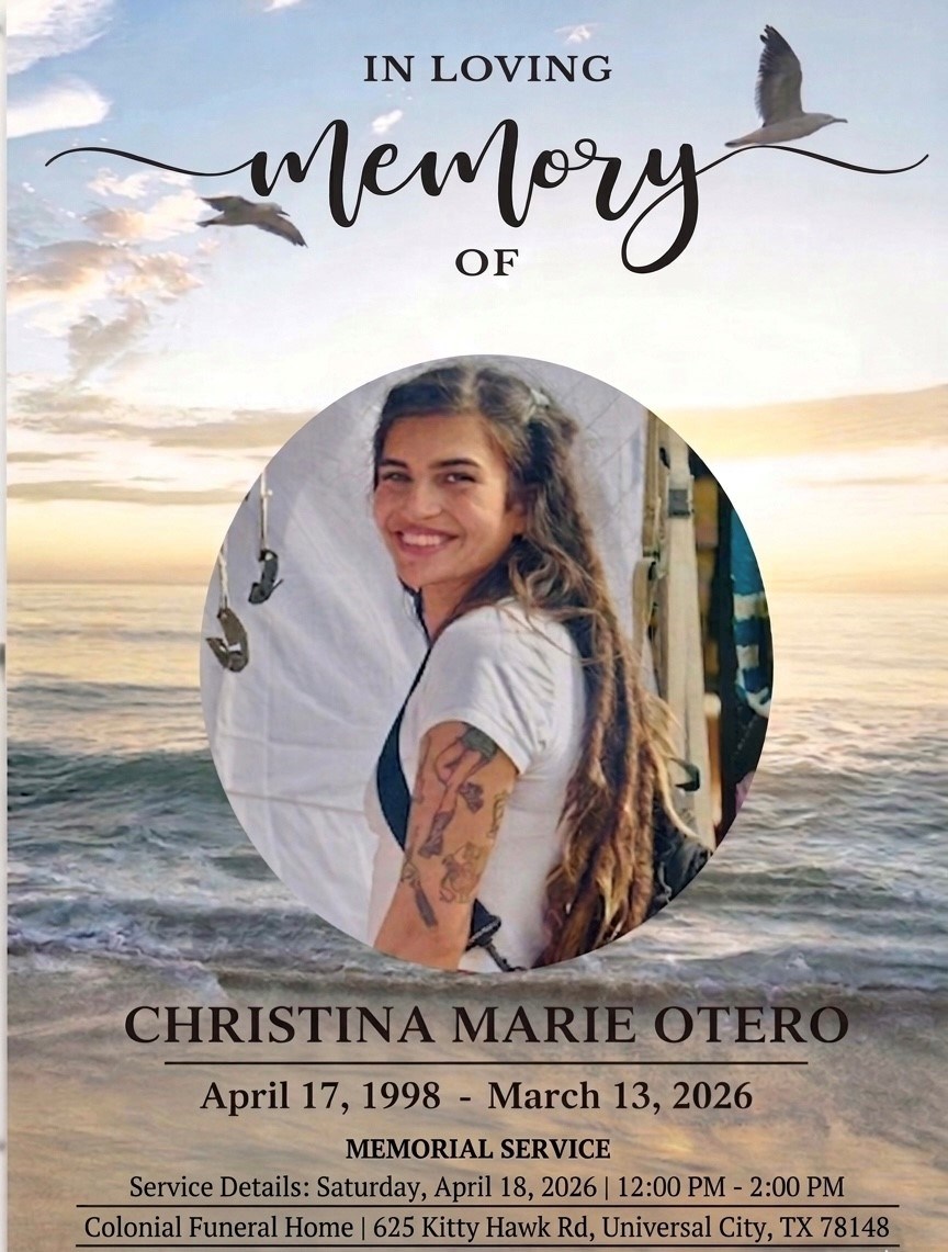 Obituary of Christina Marie Otero
