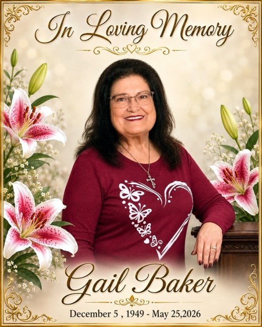 Obituary of Virginia Gail Baker