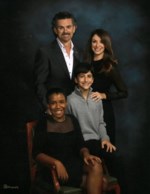 Brian and Ornella Ellard, Dylan and Alice Maritato