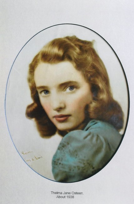 Avis de décès de Thelma Jane Bowen