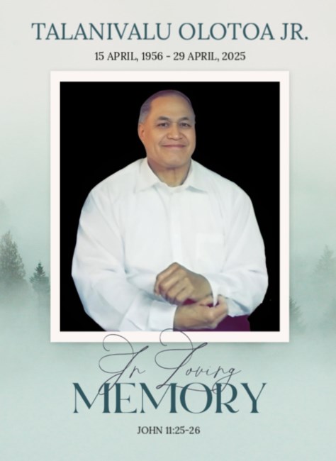 Obituary of Talanivalu Olotoa Jr.