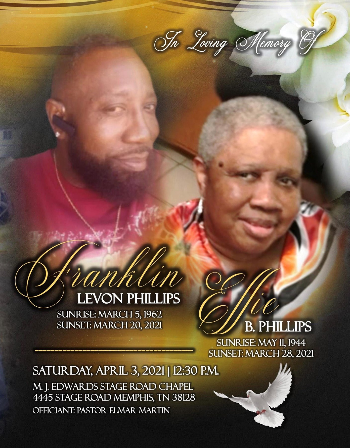 Franklin Phillips Obituary Memphis, TN