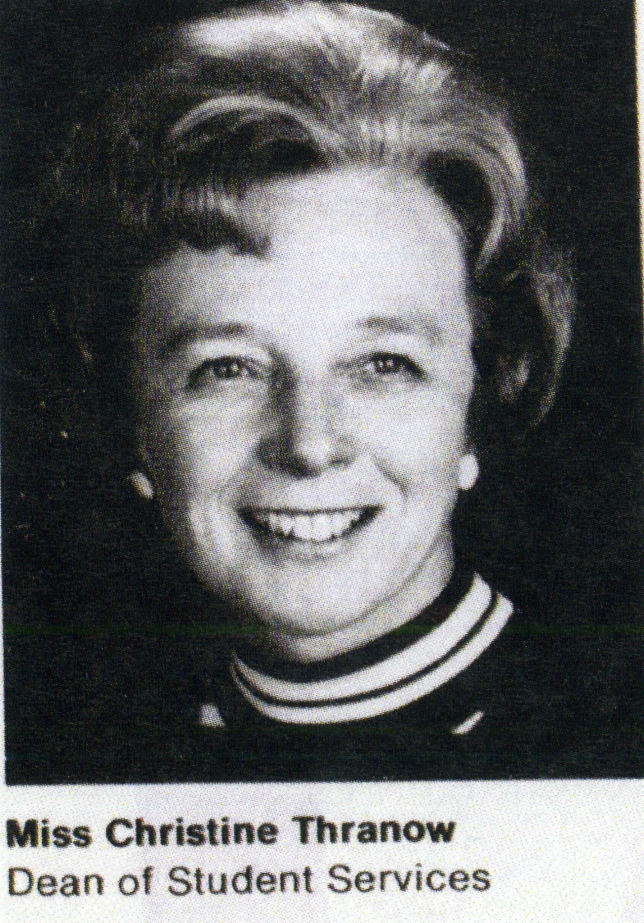 Obituary of Christine Thranow