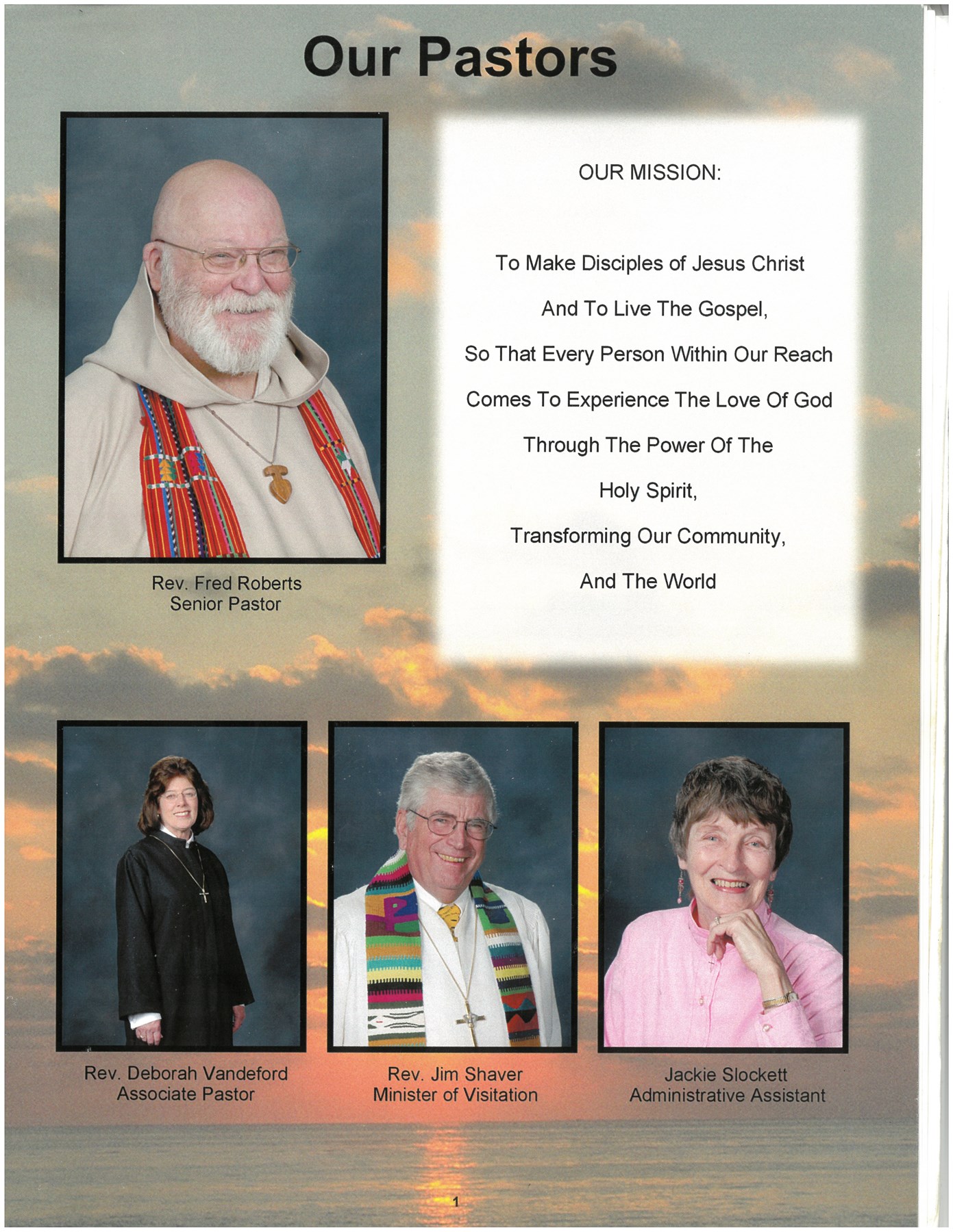 Obituary of Rev. Frederick E.  Roberts