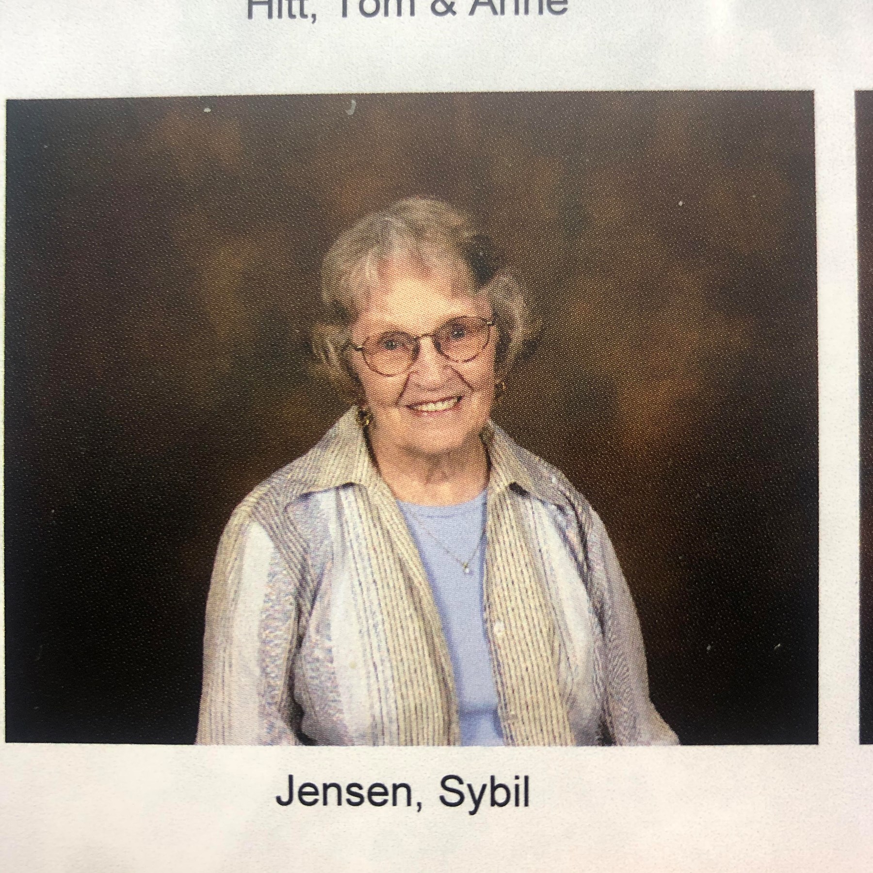 Obituary of Lois Sybil Jensen