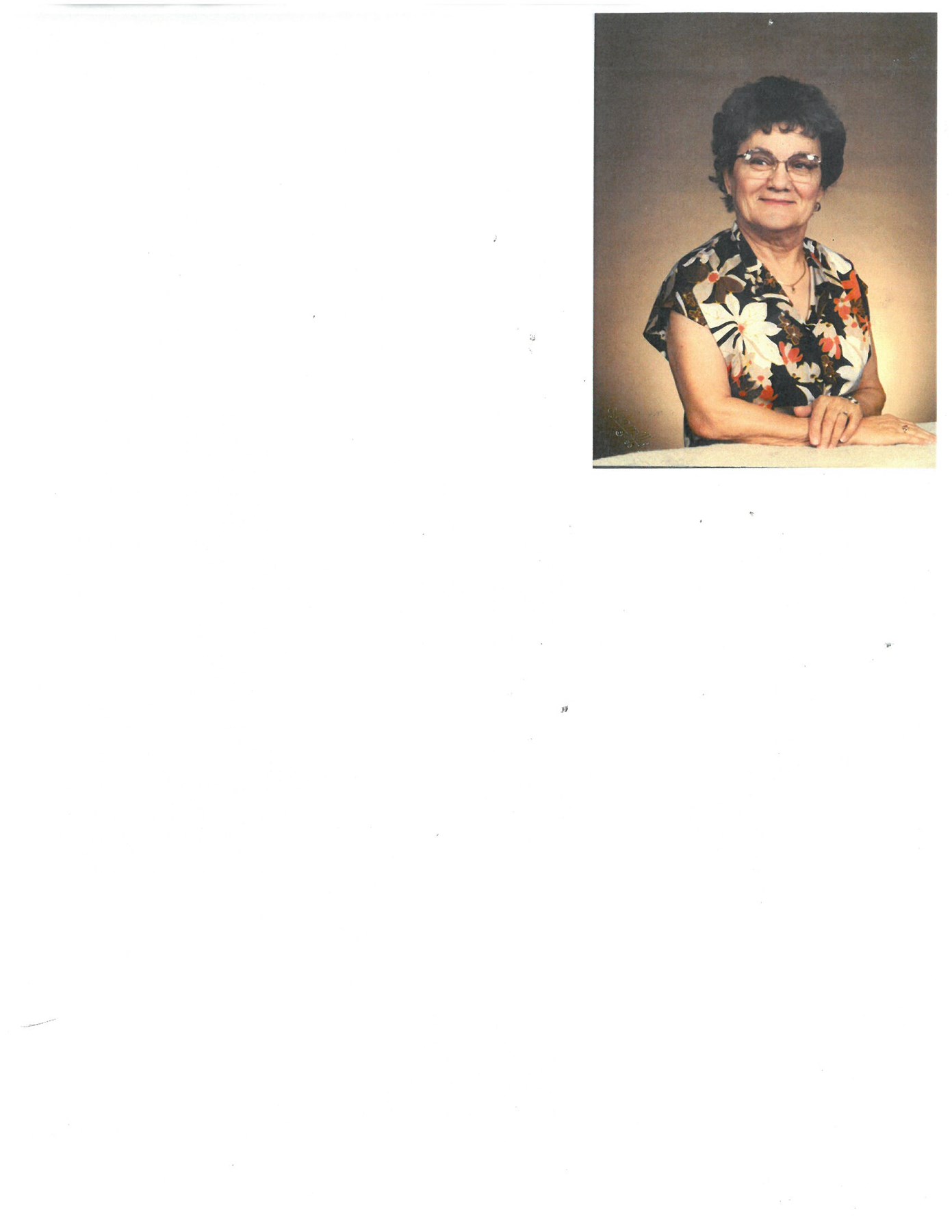 Obituary of Wilhelmina Brock