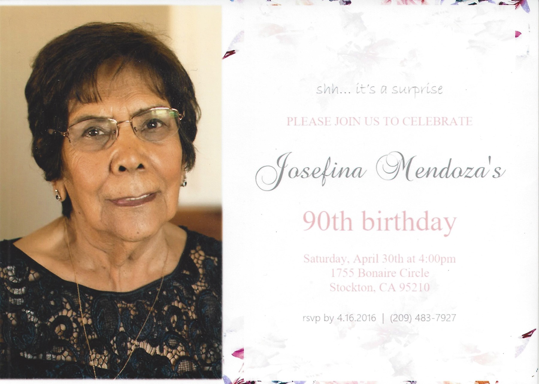 Obituary of Maria Josefina Mendoza-Rivera