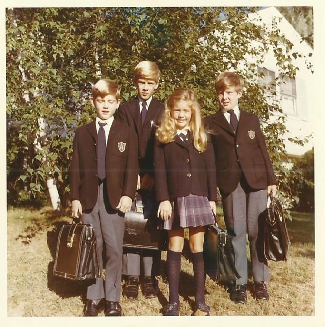 English school uniform: the 1970s