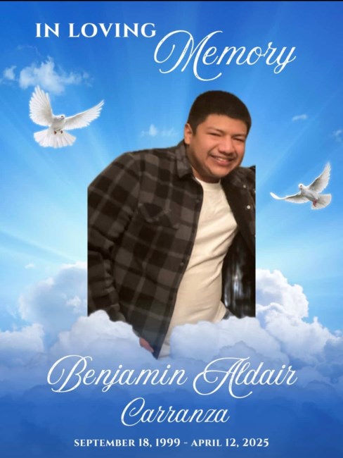 Obituary of Benjamin Aldair Carranza