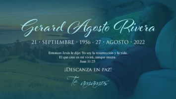Obituary of Gerard Agosto Rivera
