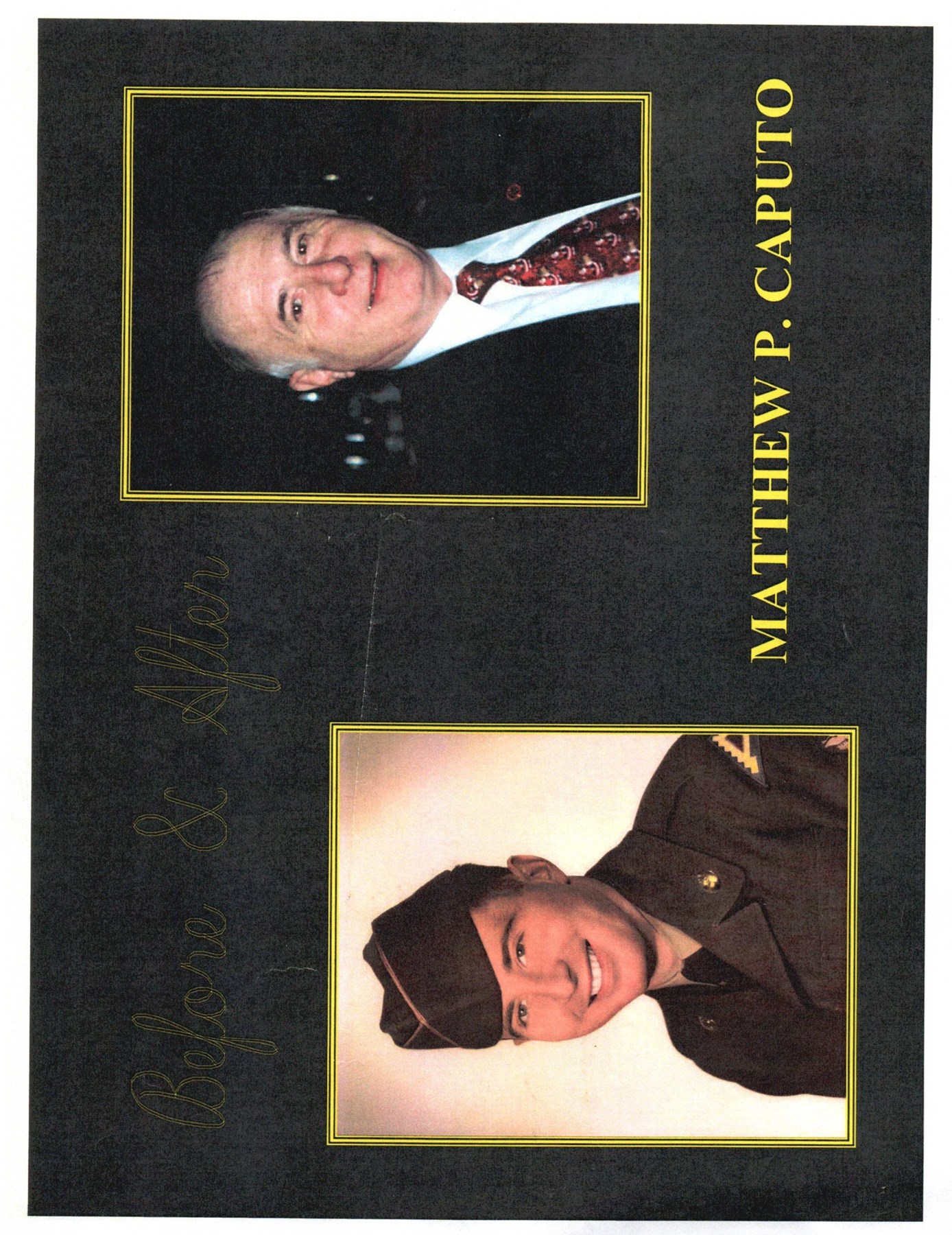 Obituario de Matthew P. Caputo