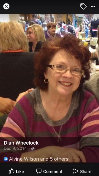 Obituary of Dian Kay Wheelock