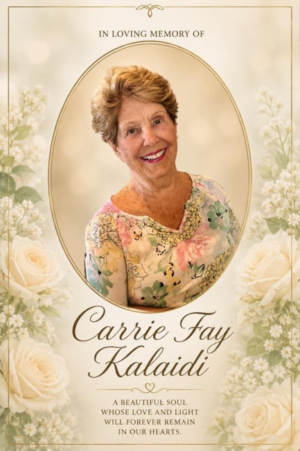 Obituary of Carrie Fay Kalaidi