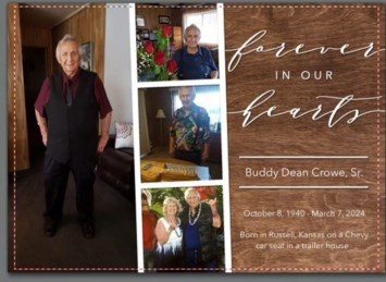 Obituary of Buddy Dean Crowe Sr.