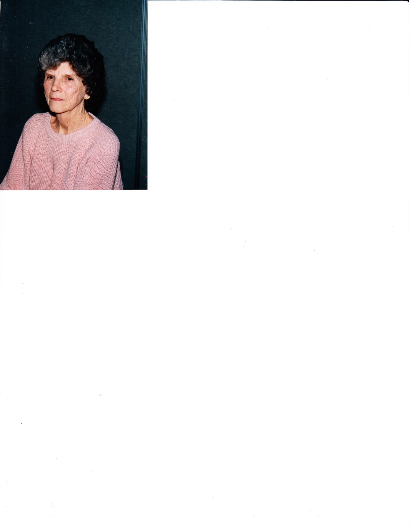 Obituary of Myrtle Evans