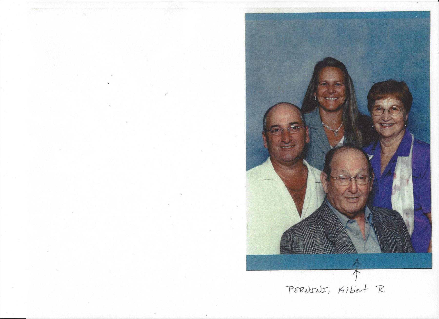 Obituary of Albert R Pernini