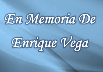 Obituary of Enrique Vega