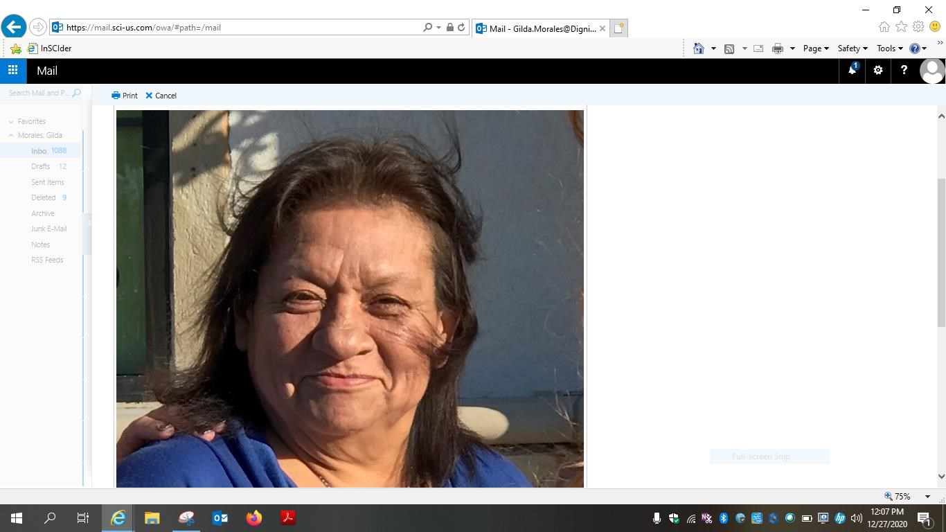 Obituary of Maria Dolores Patino