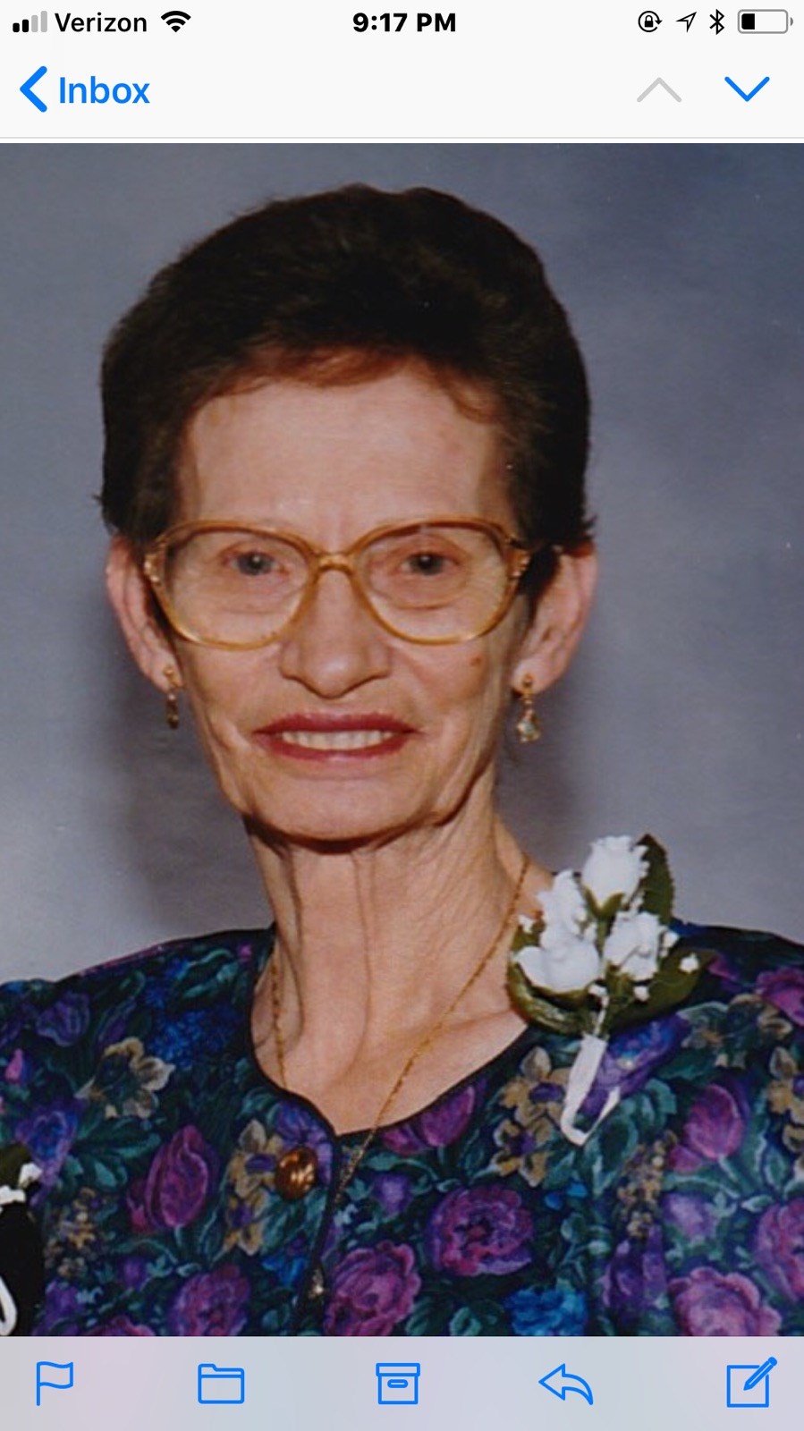 Avis de décès de Lula E Douglas