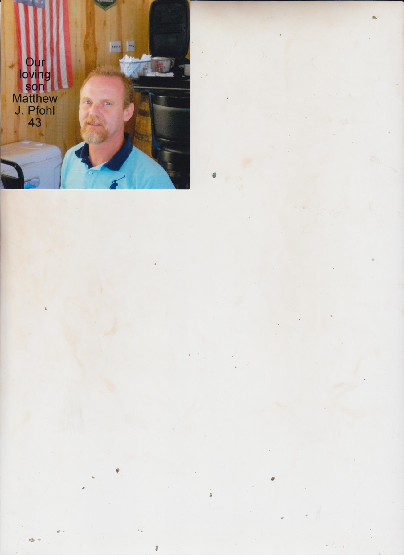 Obituary of Matthew James Pfohl