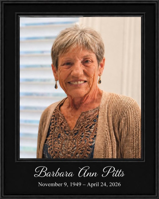 Obituary of Barbara Ann Pitts