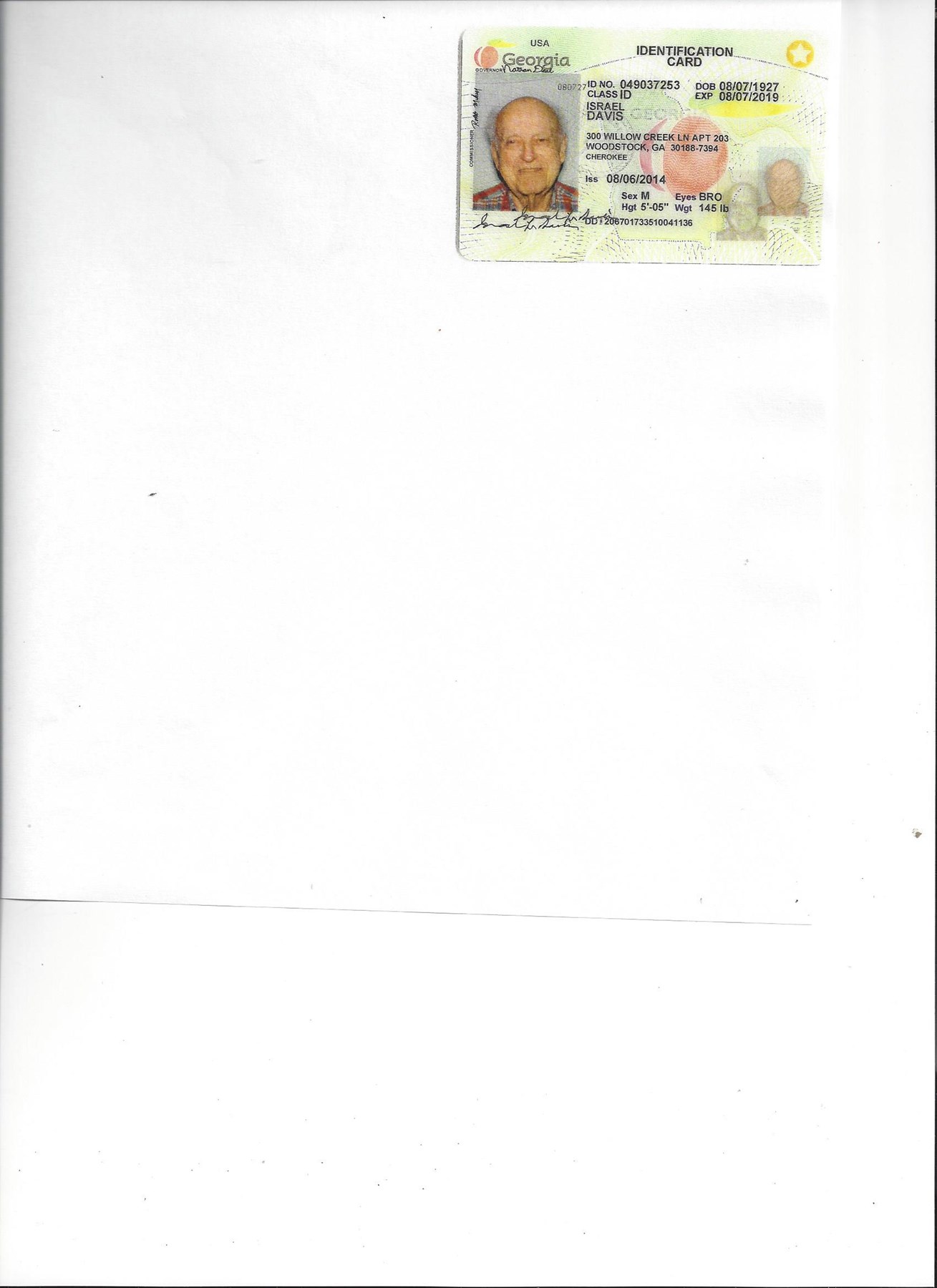 Obituary of Israel Lester Davis