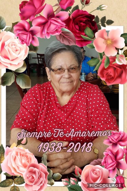 Obituario de Carmen María Serrano Bonilla