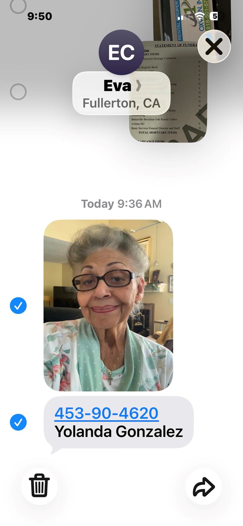 Obituario de Yolanda Gonzalez