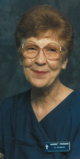 Obituary of Harriet Louise Freeman