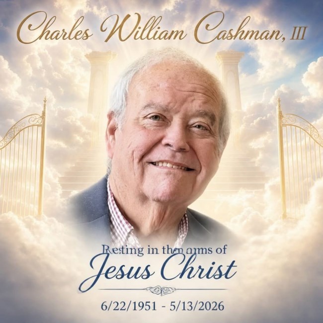 Obituary of Charles William Cashman III