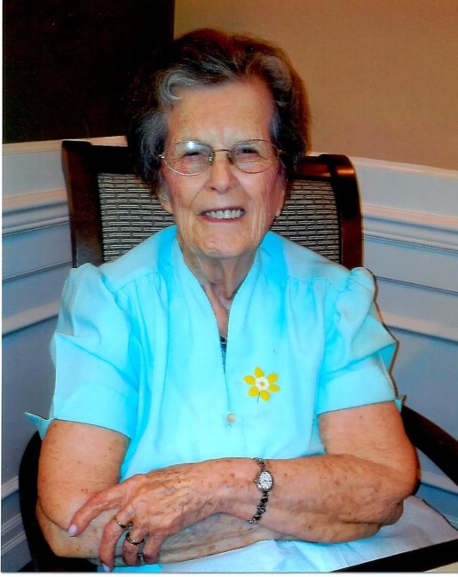 Obituary of Mrs. Evelyn Mary Houghton Blais
