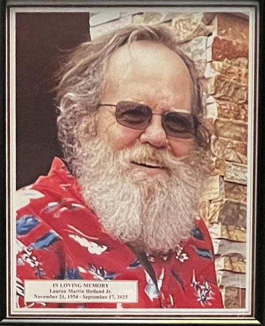 Obituary of Lauren Martin Hetland Jr.