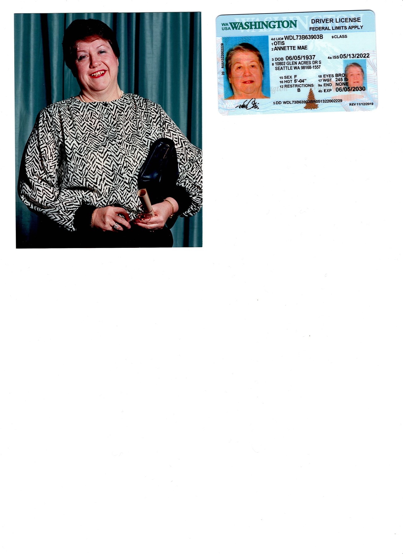 Obituary of Annette Mae Otis