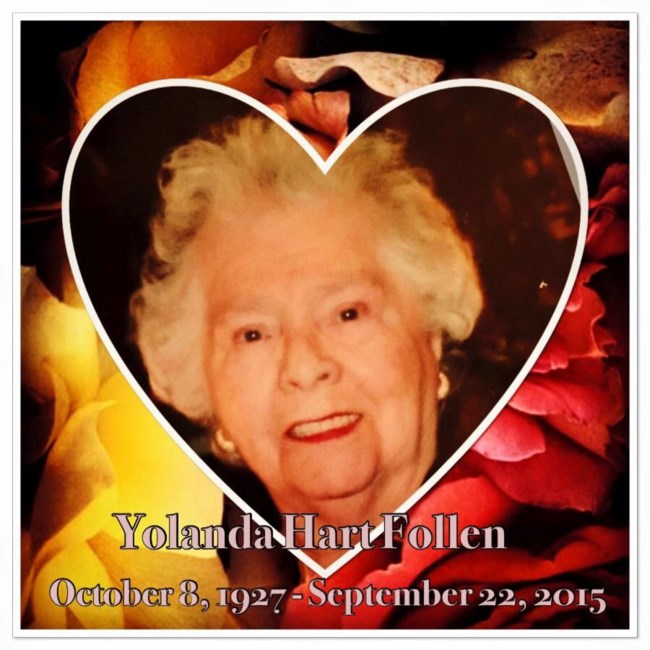 Obituary of Yolanda Hart Follen