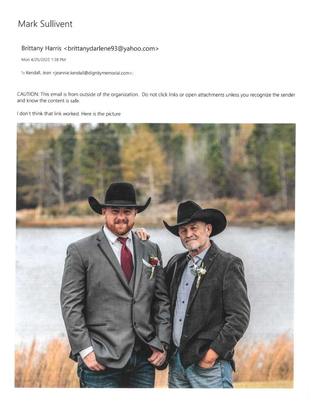 Avis de décès de Mark Lee Sullivent