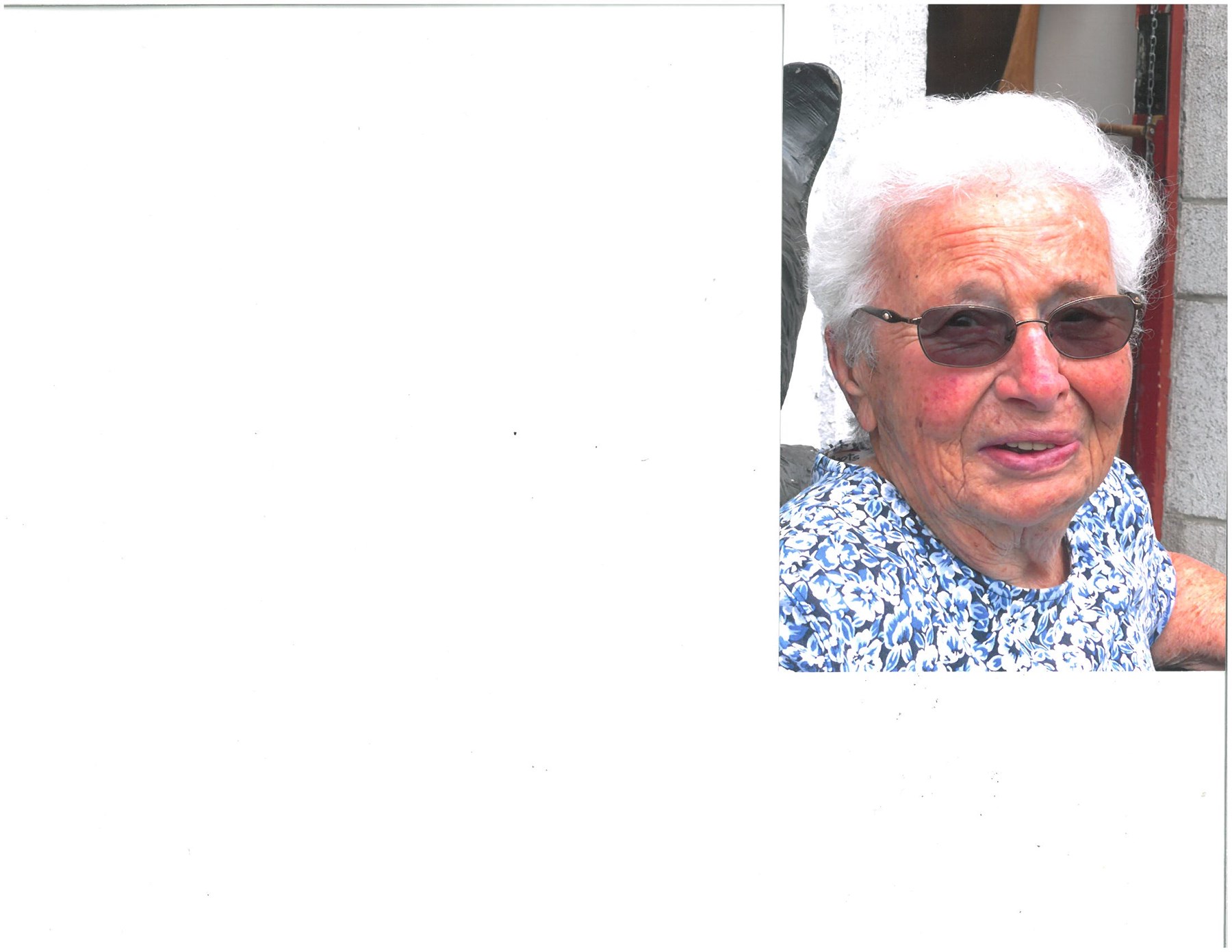 Avis de décès de June W. White Rosenberg