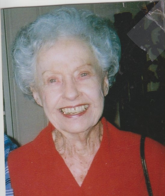 Obituario de Ruth Haddow Adams