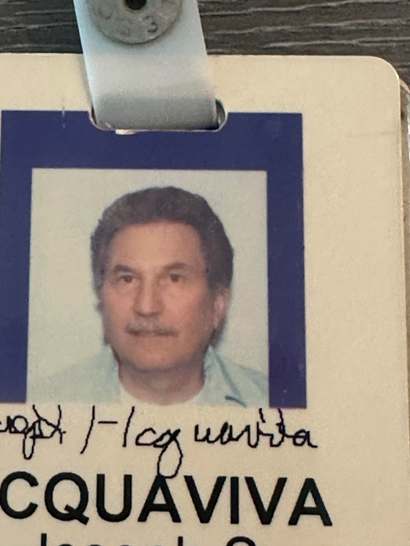 Obituary of Joseph Acquaviva